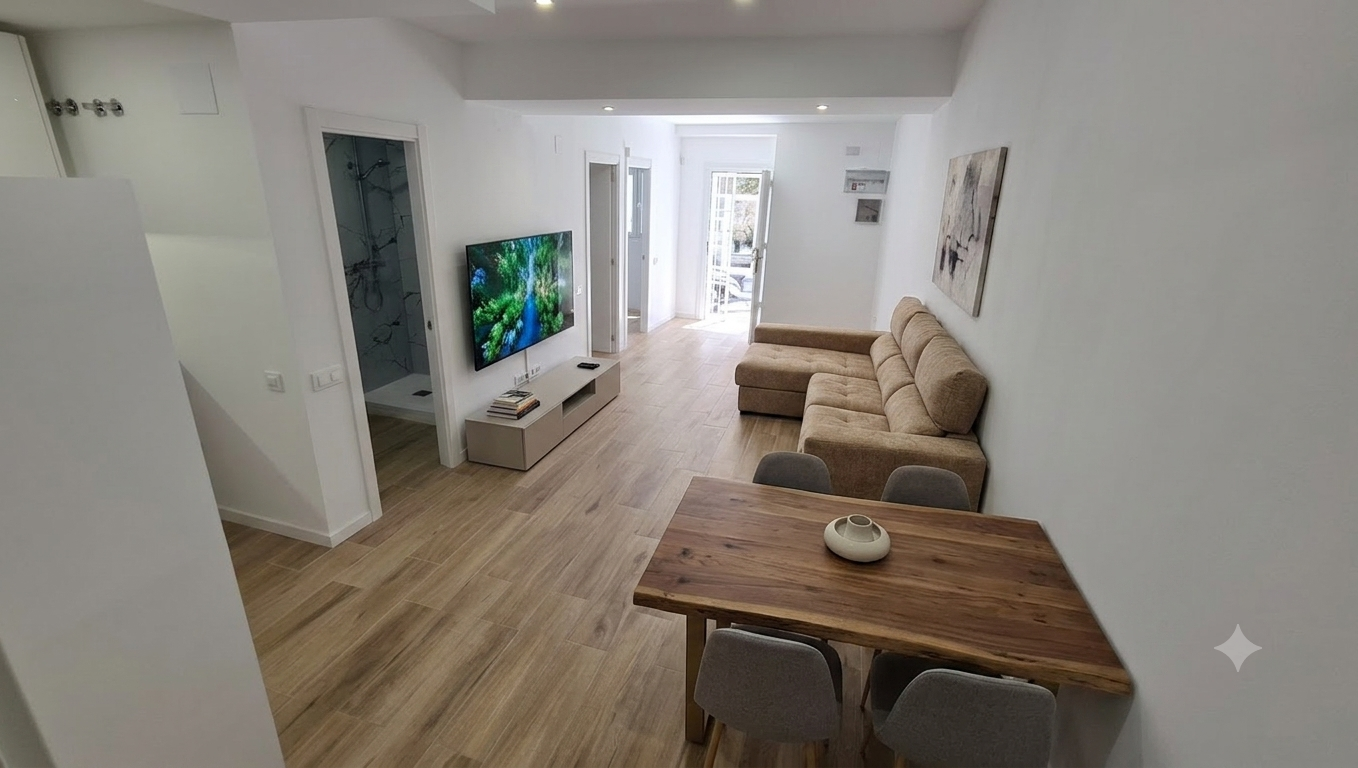 Salón — furnished